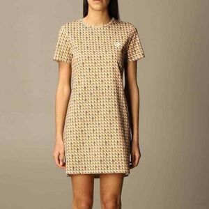 Tory Burch Beige Patterned Dress size XL